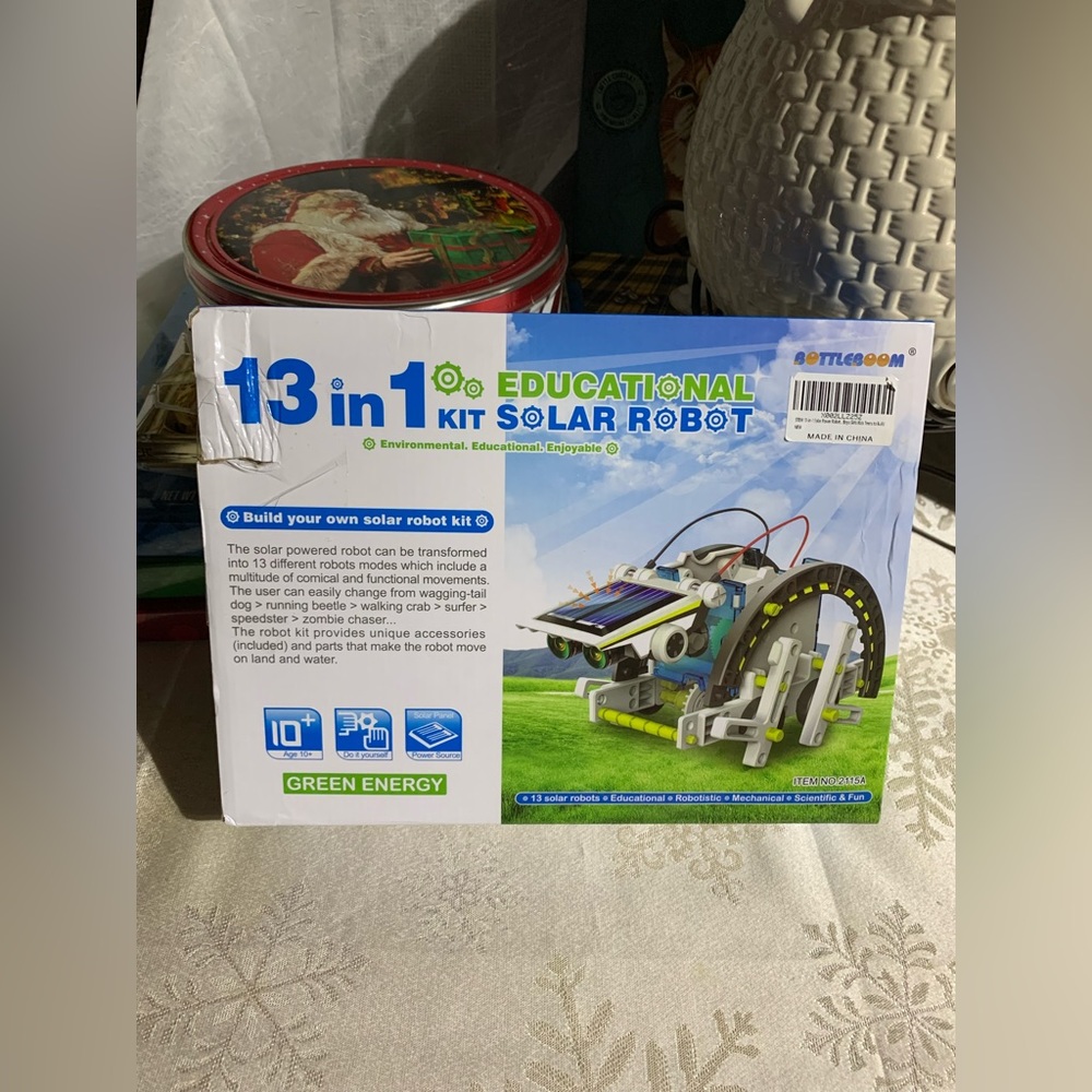 13 in 1 Solar Robot Kit